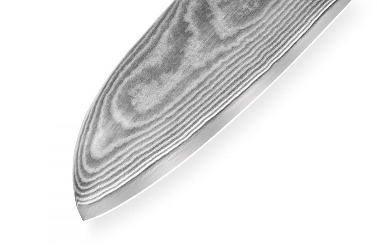 Samura SD‑0092 Damascus, petit santoku à lame de 15 cm