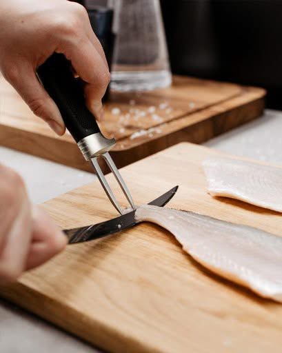 Coffret de pêche Marttiini CKP 1482018, trois pièces en boîte bois