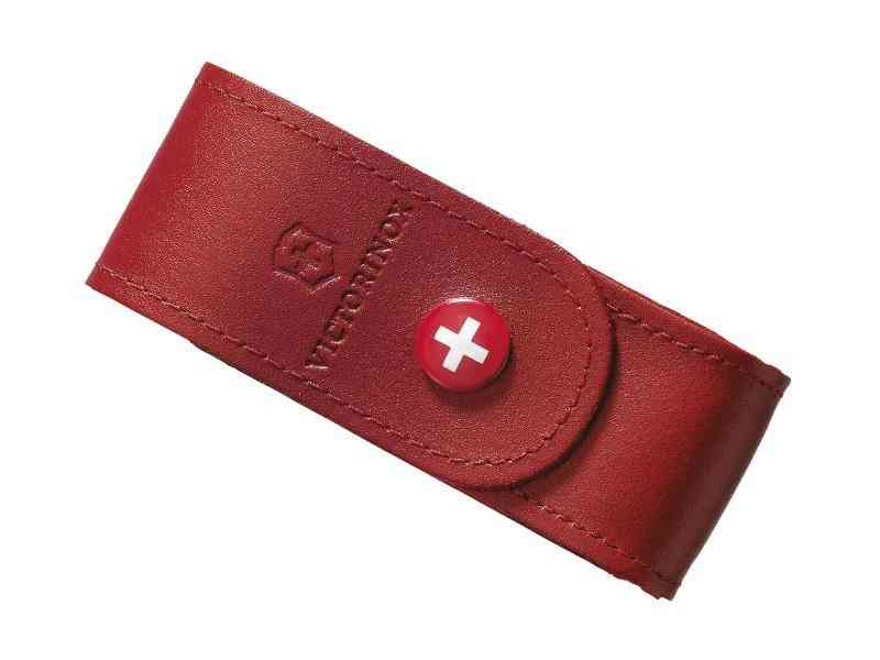 Étui-ceinture Victorinox 4.0520.1 en cuir rouge