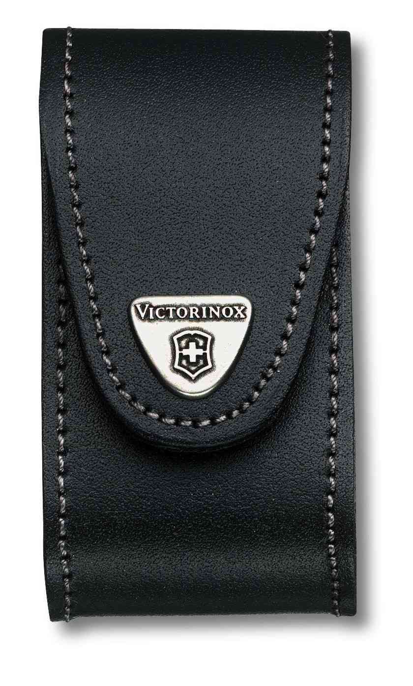 Victorinox 4.0521.3 schwarzes Leder-Gürteletui