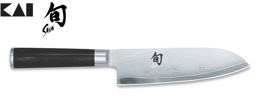 Couteau Japonais Santoku Kai DM0702 Shun Classic Lame de 18 cm -