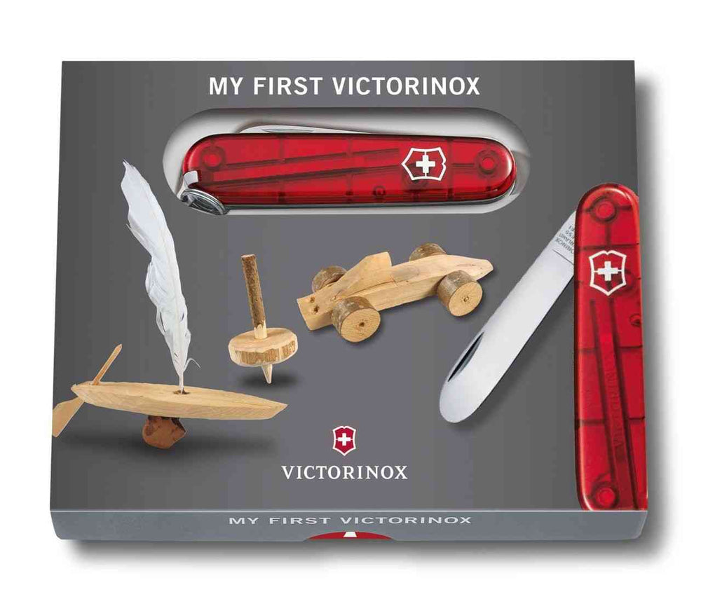 Victorinox 02373T My first Victorinox rouge transparent -