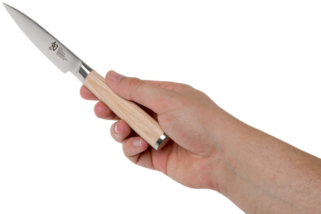 Couteau Japonais d'office Kai DM-0700W ( DM0700W ) Shun Classic White lame de 10 cm - 