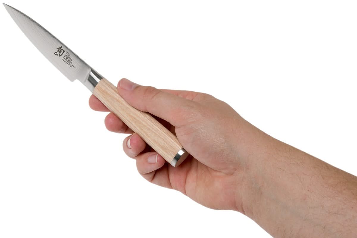 KAI Shun Classic White DM-0700W, couteau d’office à lame de 9 cm