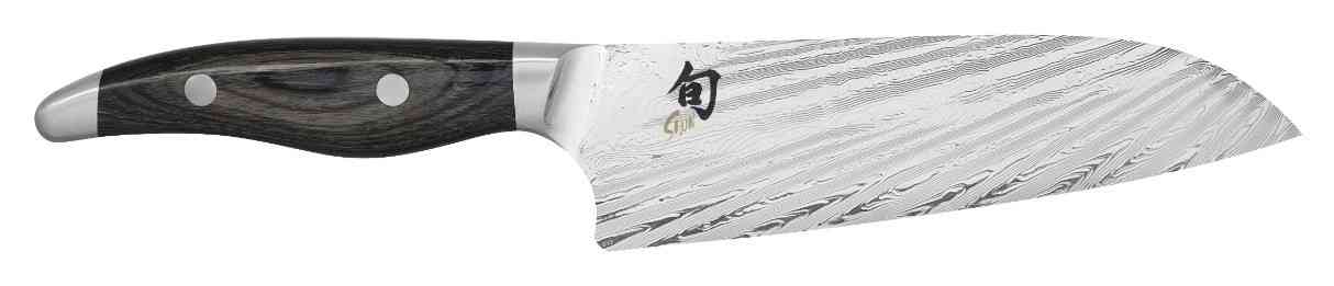 KAI Shun Nagare Black NDC-0702S, couteau santoku à lame de 18 cm