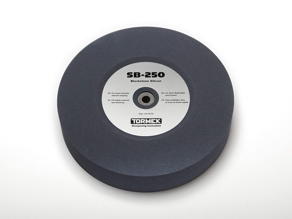 Tormek SB-250 Blackstone Silicon, meule 250 × 50 mm pour aciers HSS
