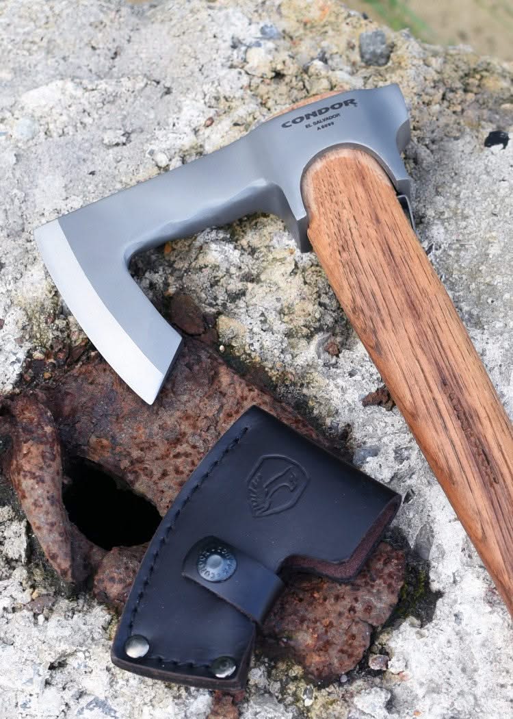 Condor Travelhawk 60043, hache démontable avec manche en hickory