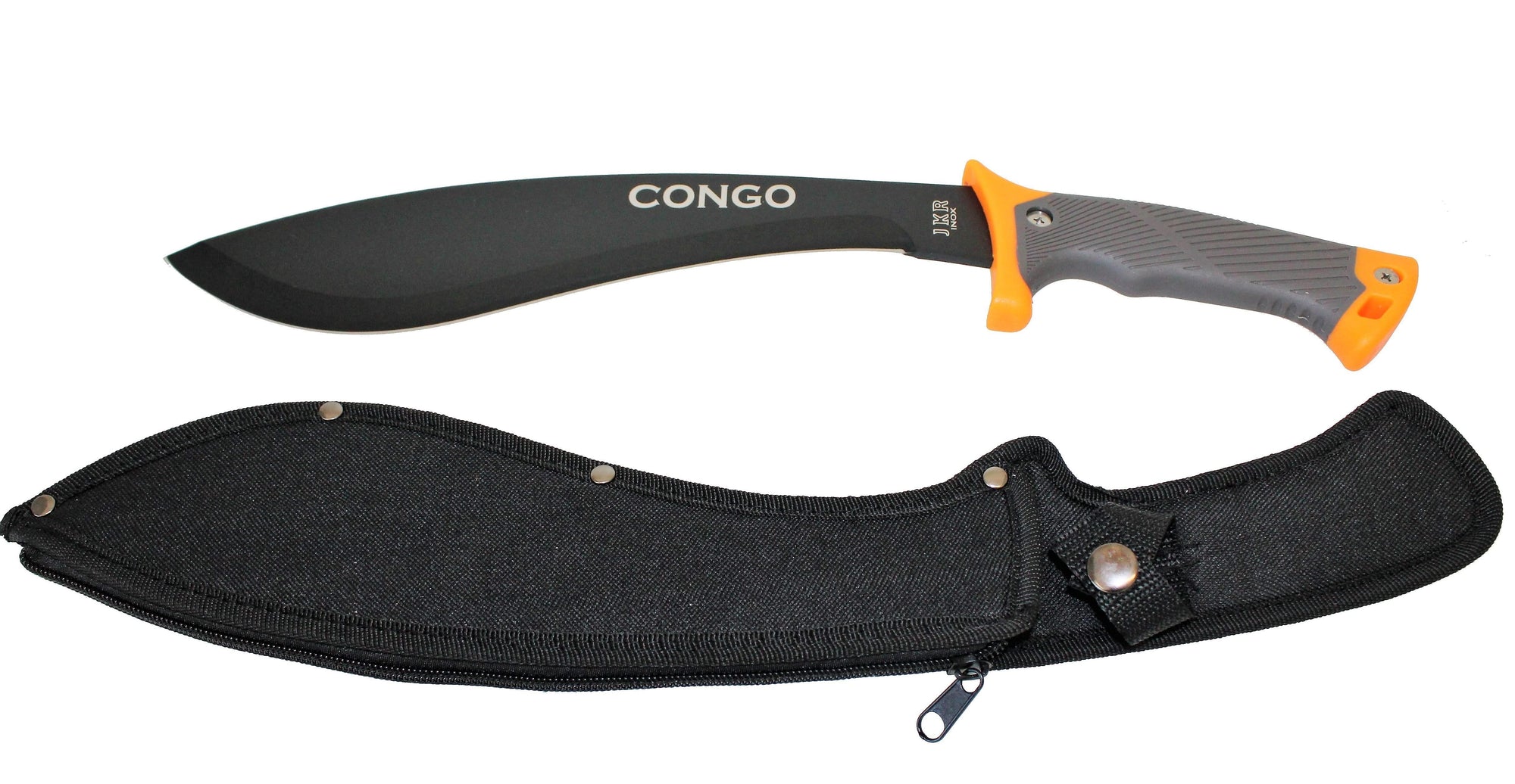JKR JKR0488 Congo, machette à lame de 30,5 cm avec étui nylon