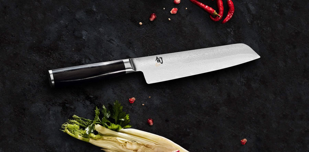 Kai TMM0702 Shun Minamo Couteau Santoku lame de 18 cm - 