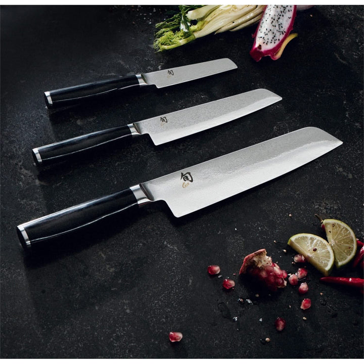 Kai TMM0702 Shun Minamo Couteau Santoku lame de 18 cm - 