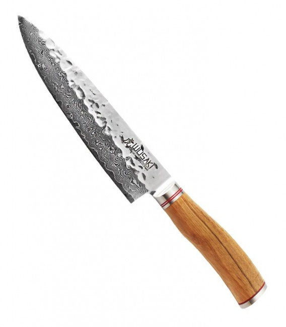 Wusaki 8002 Couteau de chef lame de 20 cm Damas -