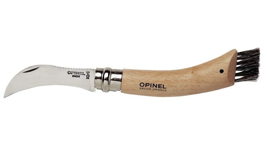 Opinel N°08 Champignon avec brosse en soies de sanglier – Coutellerie Marcin