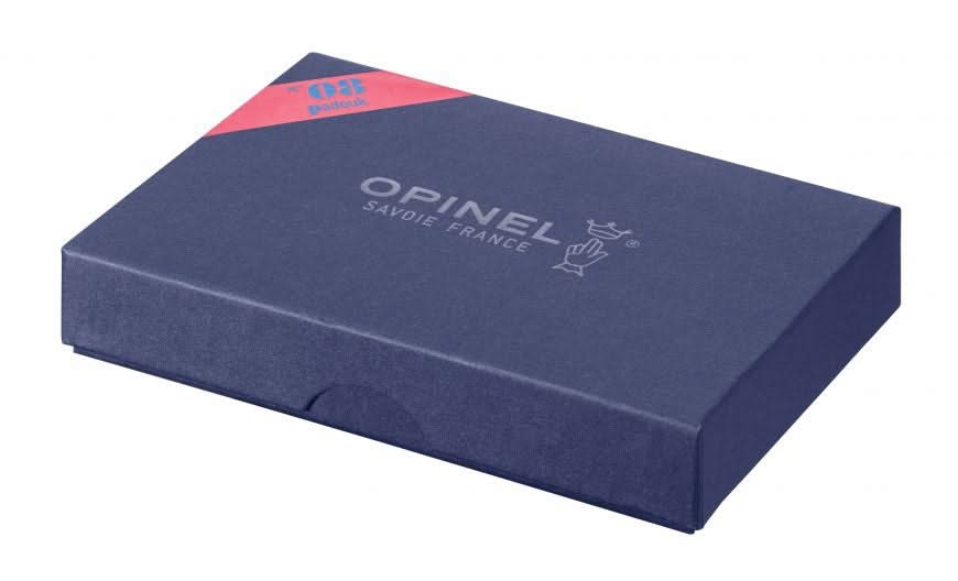 Opinel N°08 Luxe Padouk avec lame inox poliglace – Coutellerie Marcin