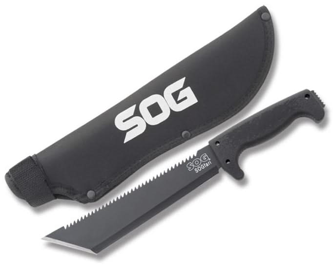 SOG MC-04 SOGfari Tanto avec dos scie – Coutellerie Marcin