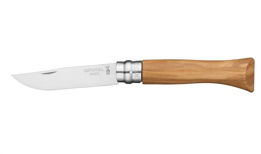 Opinel N°06 Olivier – couteau pliant inox 7 cm