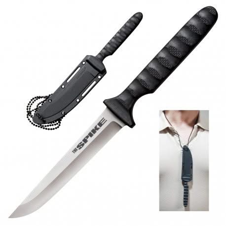 Cold Steel Drop Point Spike 53NCC – couteau de cou