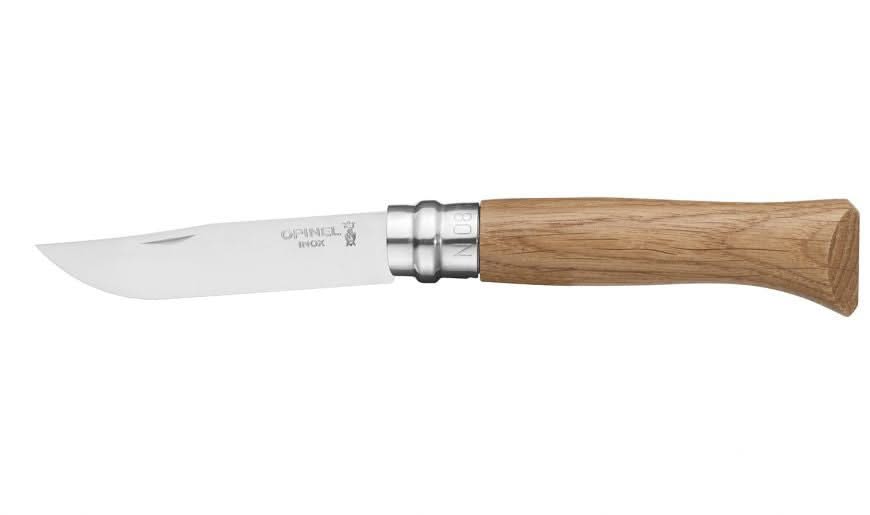 Opinel N°08 Chêne – couteau pliant inox 8,5 cm