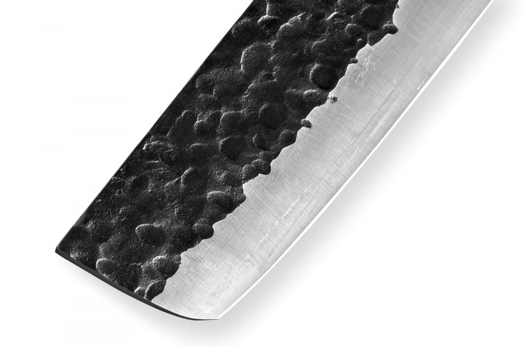 Samura Série BlackSmith Couteau Nakiri Damas SBL-0043 ( SBL00-43 ) Lame de 16,8 cm - 