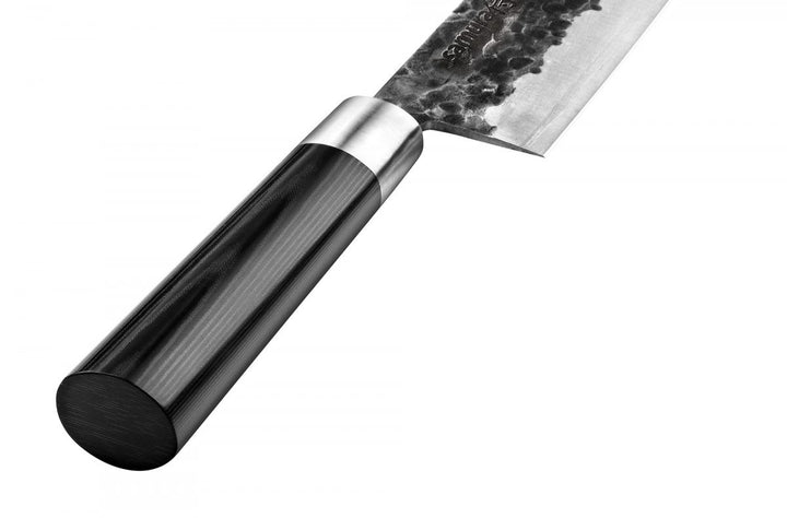 Samura Série BlackSmith Couteau Nakiri Damas SBL-0043 ( SBL00-43 ) Lame de 16,8 cm - 