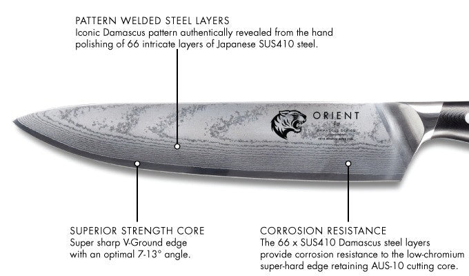 Classic 9 ” Large Chef’s Knife - 