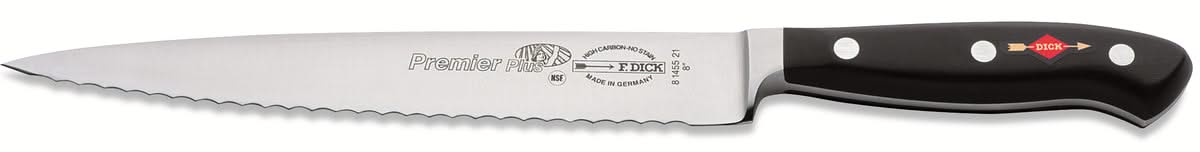 F. DICK Premier Plus 81455212 – couteau à découper dentelé 21 cm