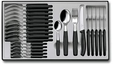 Victorinox 6.7833.24 – ménagère Classic noire 24 pièces