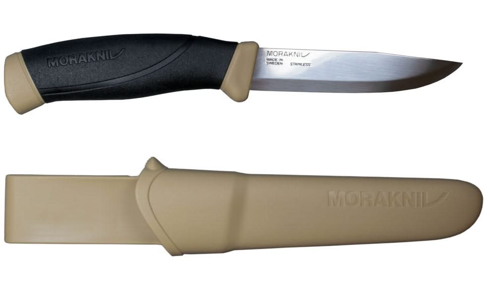 Morakniv Companion (S) 13166 Desert – couteau outdoor 10,4 cm