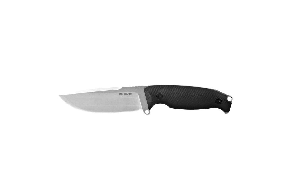 Ruike Jager F118-B – couteau fixe 14C28N noir – vue 1