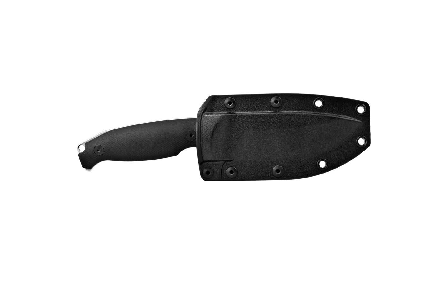 Ruike Jager F118-B – couteau fixe 14C28N noir – vue 3