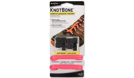 Niteize KnotBone Cates Stretch Rose Vif  2 Lacets ( KBLL-35-2R7 ) - 