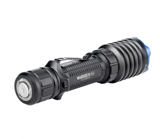 Olight Warrior X Pro noire, lampe tactique rechargeable