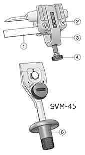 Tormek SVM00 Dispositif pour mini-couteaux - 