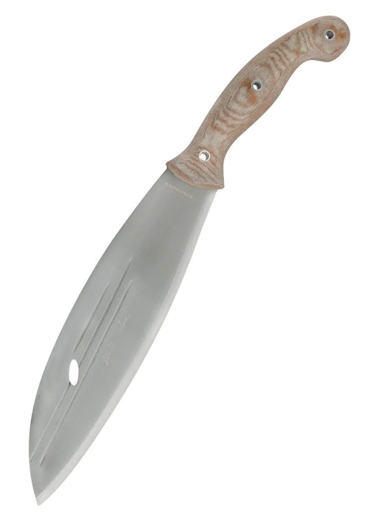 Condor Primitive Bush Mondo 63824, couteau fixe en Micarta