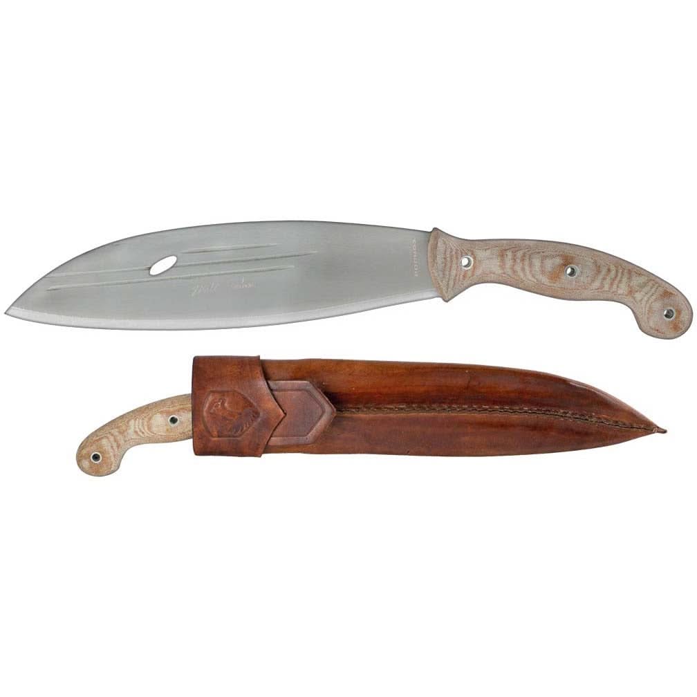 Condor Primitive Bush Mondo 63824, couteau fixe en Micarta