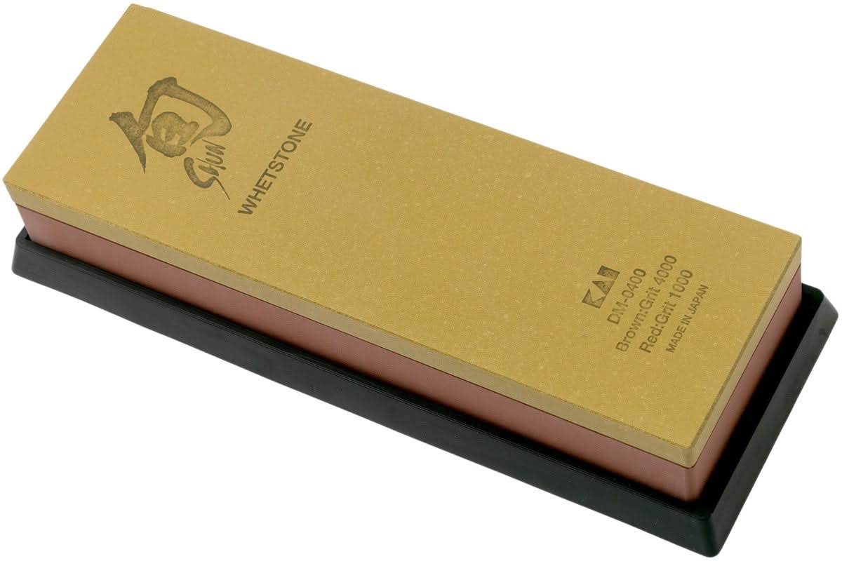 Kai DM-0400 ( DM0400 ) Nouveauté 2020 Pierre à aiguiser Japonaise 1000/4000 - 