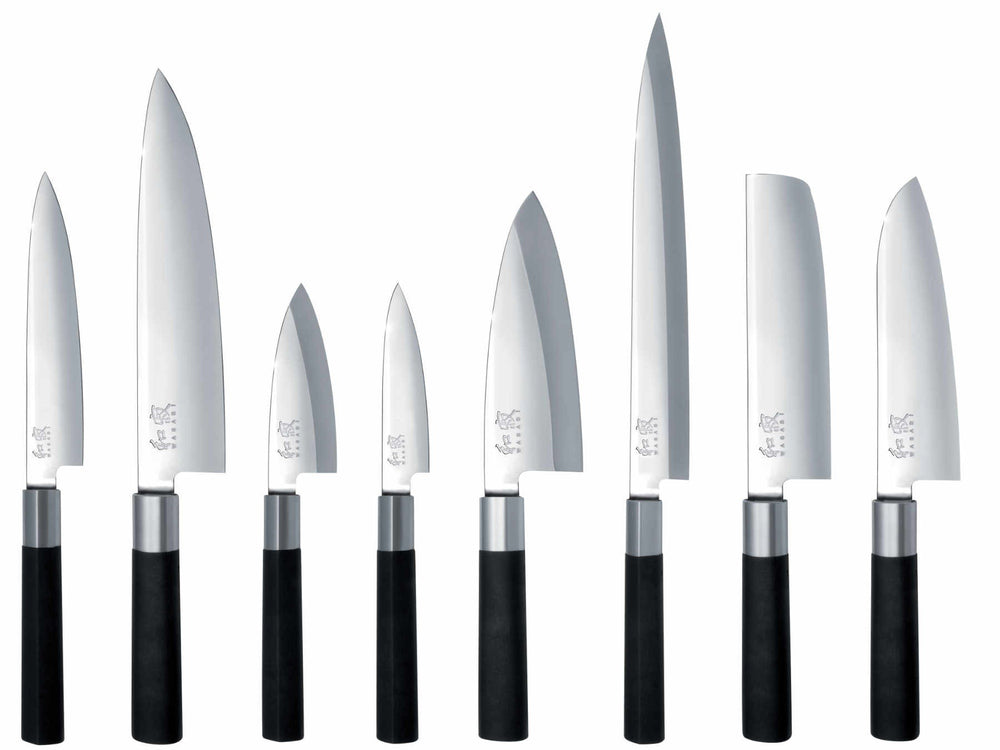 Kai 6799 Porte-couteaux Wasabi avec 8 couteaux - 