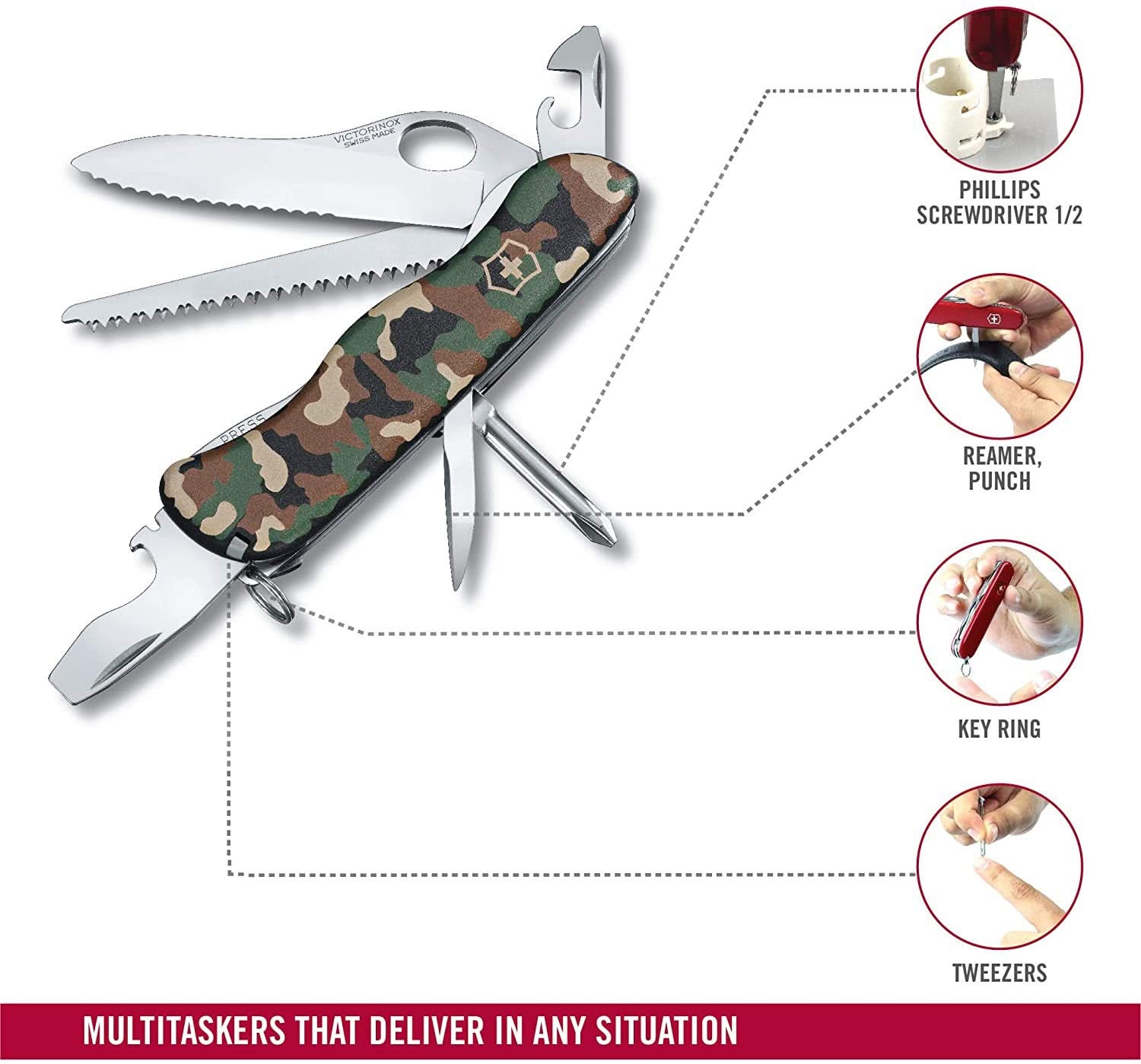 Victorinox 0.8463.MW94 (08463MW94) Trailmaster camouflage - 