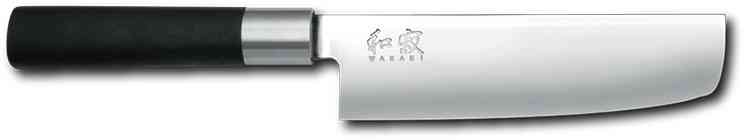 Kai 6716N Wasabi Black Nakiri 16,5 cm - 
