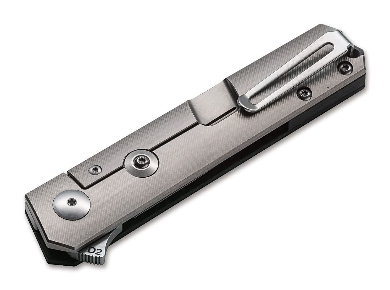 Boker 01BO231 Kwaiken Compact Flipper Marble Carbone - 