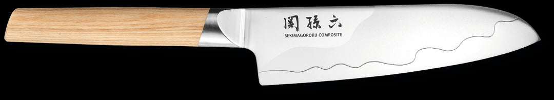 Kai MGC-0402 ( MGC0402 ) Seki Magoroku Composite Santoku 16,5 cm - 