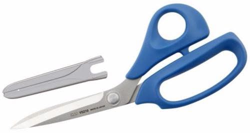 Kai V5210B V5000 Série Ciseaux 21cm Bleu Multi usages avec protection lames - 