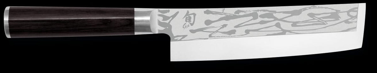 Kai VG-0007 ( VG0007 ) Shun Pro Sho Usuba Lame 6.5 cm / 16,5 cm, Poignée 12,2 cm - 