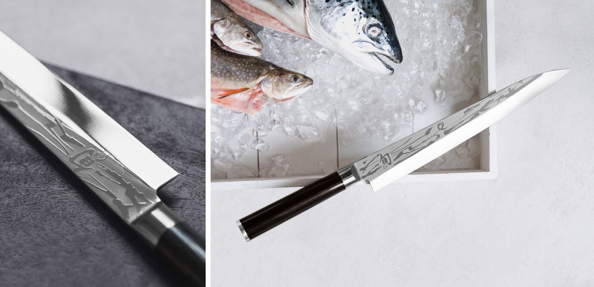 Couteau Japonais Kai VG0006 ( VG-0006 ) Shun Pro Sho Yanagiba 27 cm -