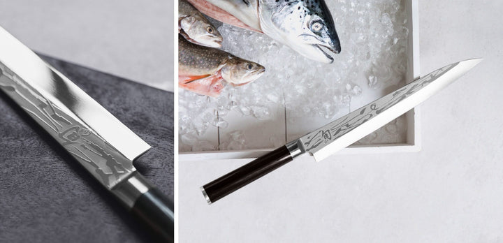 Couteau Japonais Kai VG0006 ( VG-0006 ) Shun Pro Sho Yanagiba 27 cm -