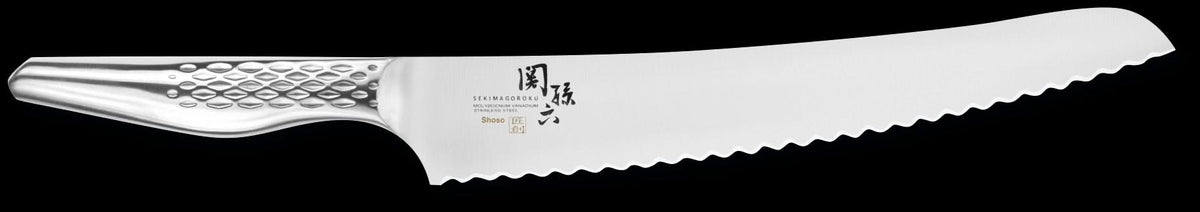 Kai AB-5164 ( AB5164 ) Seki Magoroku Shoso Couteau à pain , Lame 9.5 cm / 24,0 cm, Poignée 12,5 cm - 