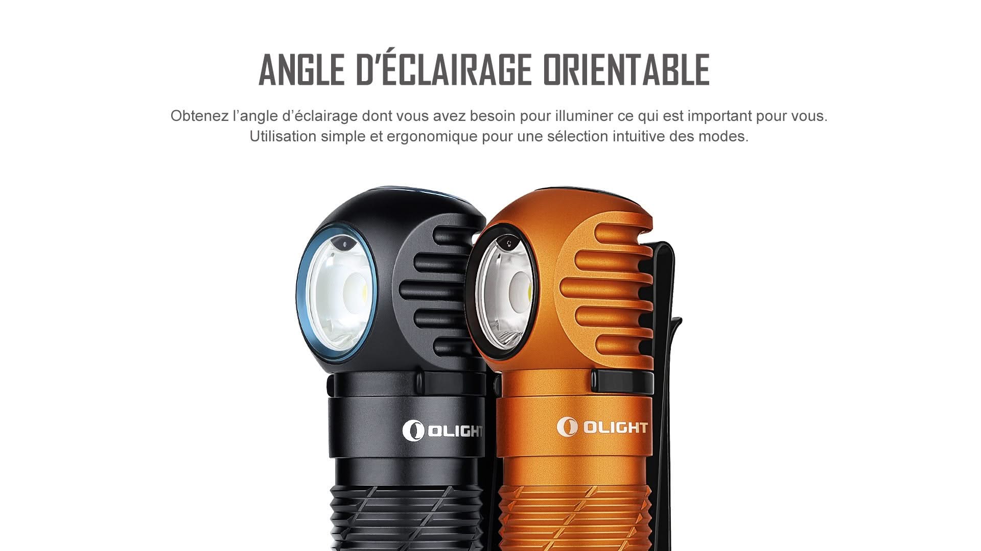Olight Perun 2 - Lampe Frontale Puissante Rechargeable - 