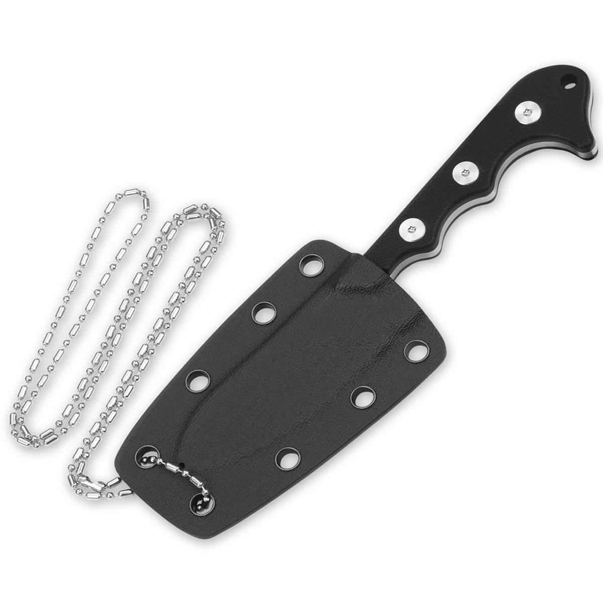 Neck Knife QSP QS125 Black - 