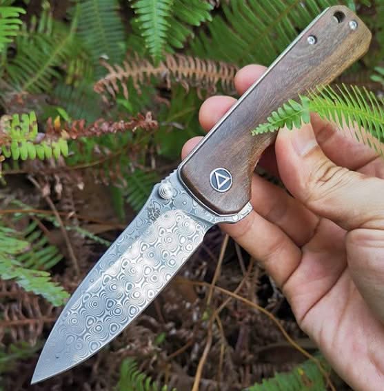 QSP QS131-B ( QS131B ) Hawk Damas Poignée Verawood - 