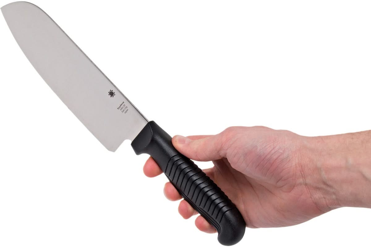 Spyderco K08PBK Santoku Lame de 16,5 cm - 
