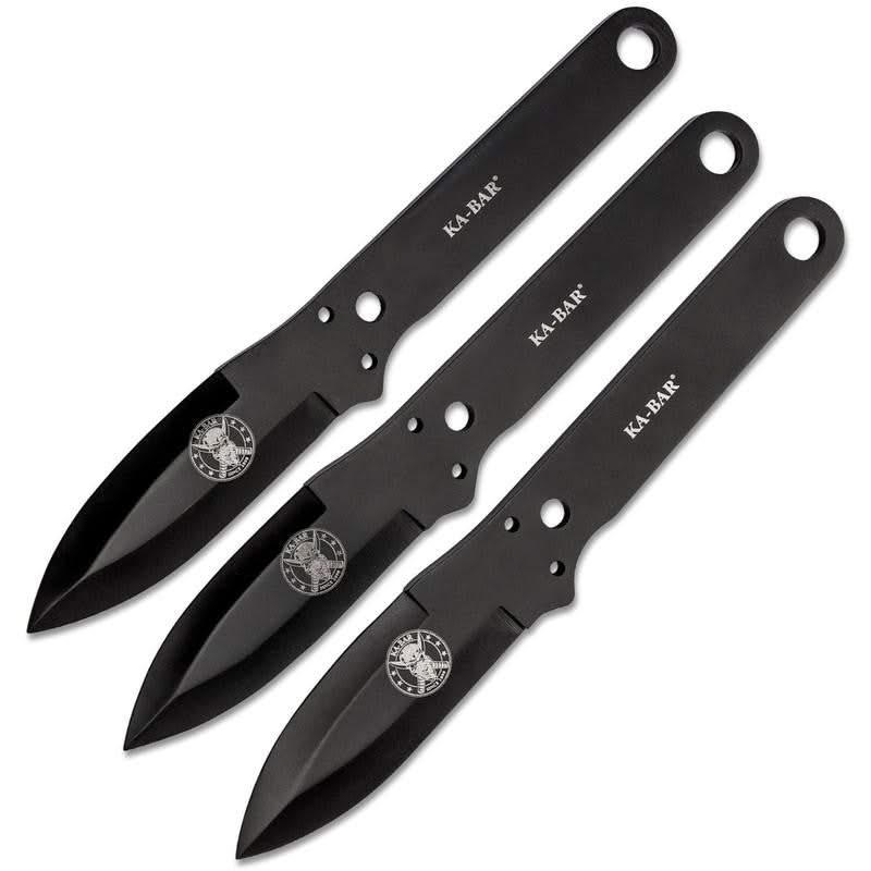 copy of Couteau militaire ou de chasse Ka-Bar 1236 Couteau Bowie avec poignée et manche en cuir - 